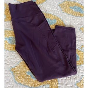 Zyia Wine Pocket Brilliant Hi-Rise Capri 20”
